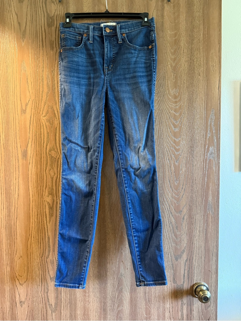 Madewell Dark Blue Skinny Jeans